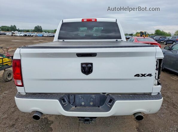 3C6RR7KT0KG730669 2019 RAM 1500 White Widok z tyłu