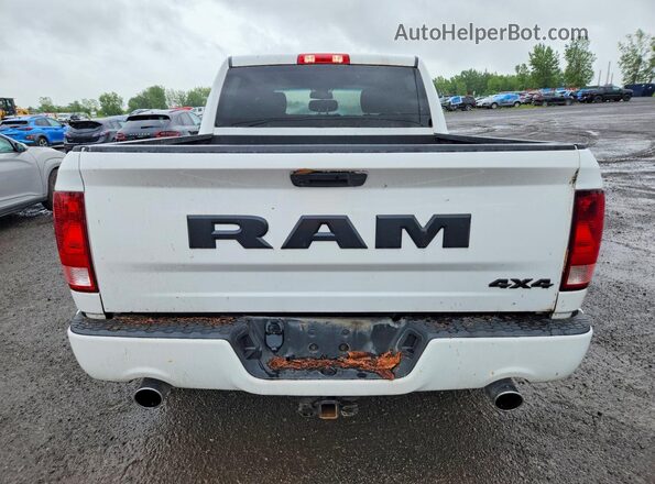 3C6RR7KT2KG679725 2019 RAM 1500 White Հետևի տեսք