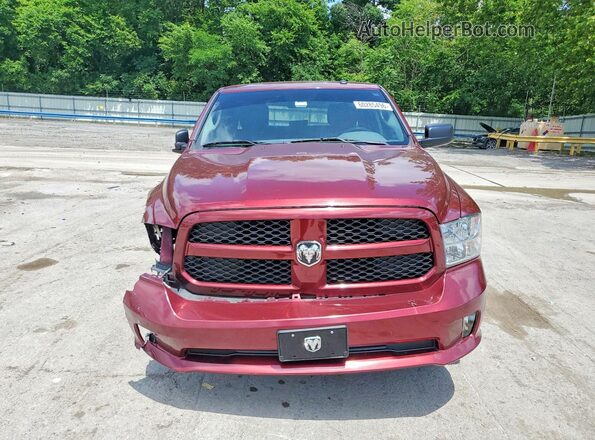 3C6RR7KT4HG794142 2017 RAM 1500 Burgundy Vista frontal