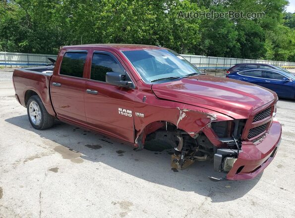 3C6RR7KT4HG794142 2017 RAM 1500 Burgundy Delantero derecho