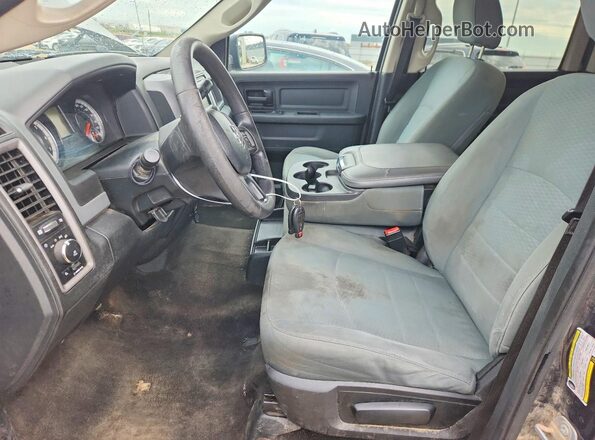 3C6RR7KT6HG722200 2017 RAM 1500 Black Widok wnętrza z przodu