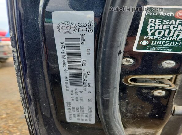 3C6RR7KT6HG722200 2017 RAM 1500 Black Widok naklejki z numerem VIN
