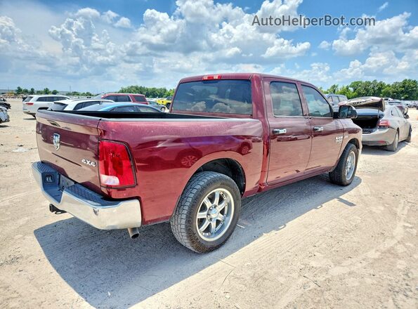 3C6RR7KT6NG174288 2022 RAM 1500 Burgundy Հետևի աջ
