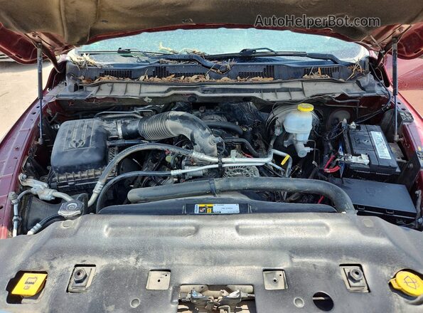 3C6RR7KT6NG174288 2022 RAM 1500 Burgundy Սալոնի հետևի տեսք