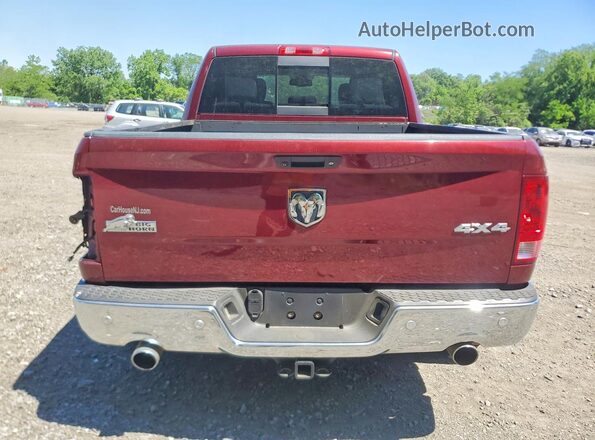 3C6RR7LT0GG388534 2016 RAM 1500 Burgundy Widok z tyłu