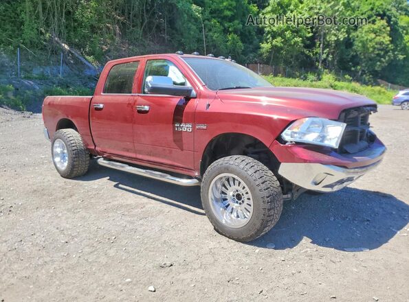 3C6RR7LT0GG388534 2016 RAM 1500 Burgundy Przód prawy
