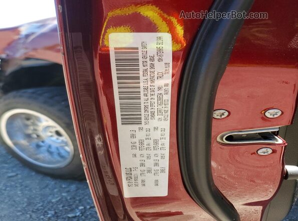 3C6RR7LT0GG388534 2016 RAM 1500 Burgundy Widok komory silnika
