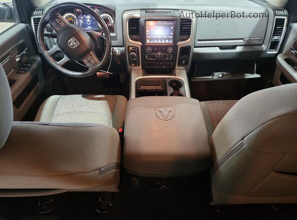 3C6RR7LT2GG263034 2016 RAM 1500 Gray Вид панелі приладів