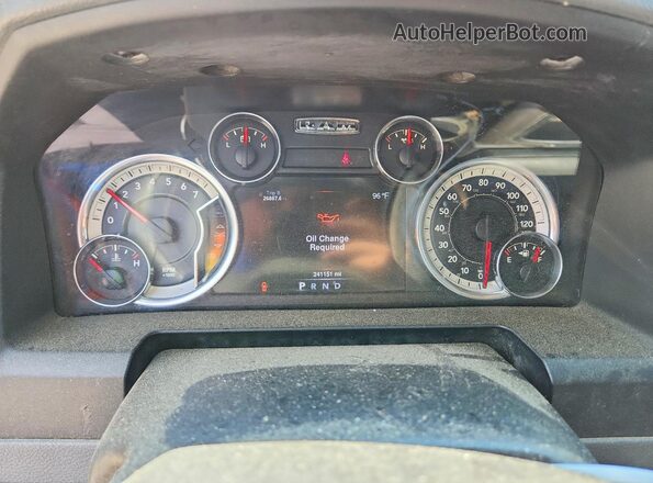 3C6RR7LT2GG388860 2016 RAM 1500 Black Вид щитка приладів