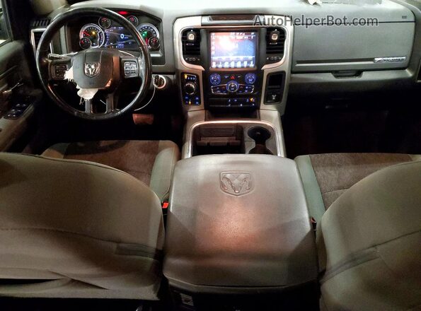 3C6RR7LT2HG593113 2017 RAM 1500 Gray Widok deski rozdzielczej
