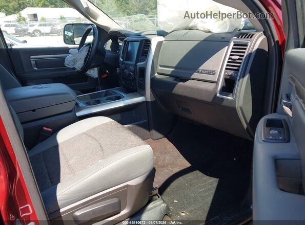 3C6RR7LT3HG524267 2017 RAM 1500 Burgundy წინა სალონის ხედი