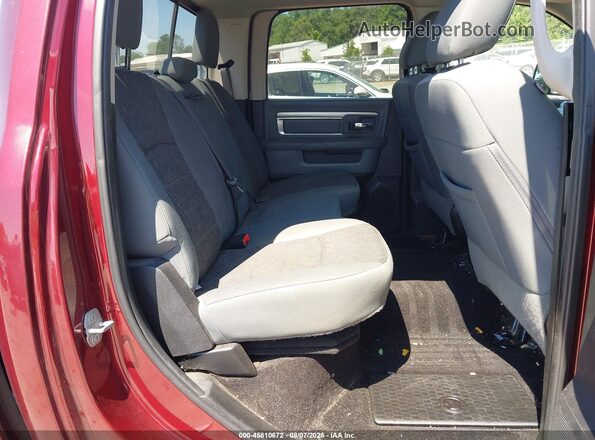 3C6RR7LT3HG524267 2017 RAM 1500 Burgundy VIN კოდის სტიკერის ხედი