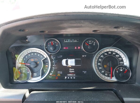 3C6RR7LT3HG524267 2017 RAM 1500 Burgundy უკანა სავარძლების ხედი
