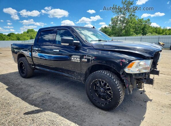 3C6RR7LT3JG230146 2018 RAM 1500 Black Առջևի աջ