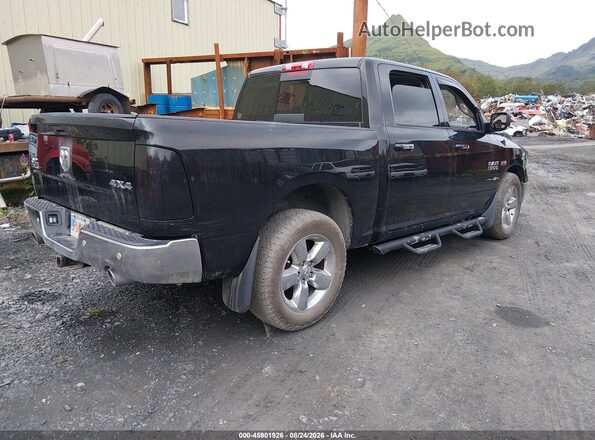 3C6RR7LT5GG225782 2016 RAM 1500 Black Trasero derecho