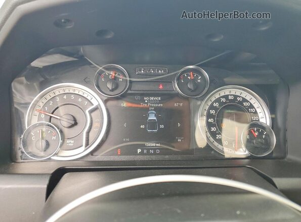 3C6RR7LT5HG794441 2017 RAM 1500 Blue Vista del cuadro de instrumentos