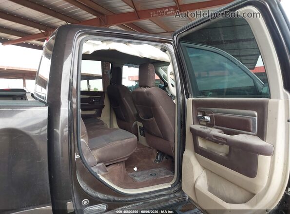 3C6RR7LT6HG525588 2017 RAM 1500 Brown Vista de la etiqueta del VIN