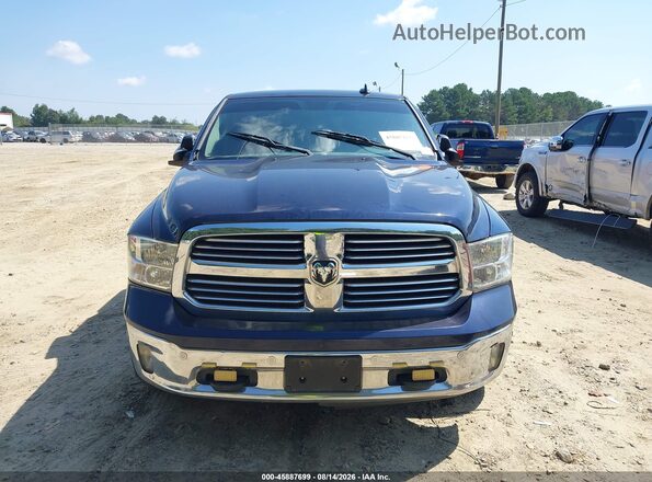 3C6RR7LT8GG338514 2016 RAM 1500 Blue Instrument cluster view