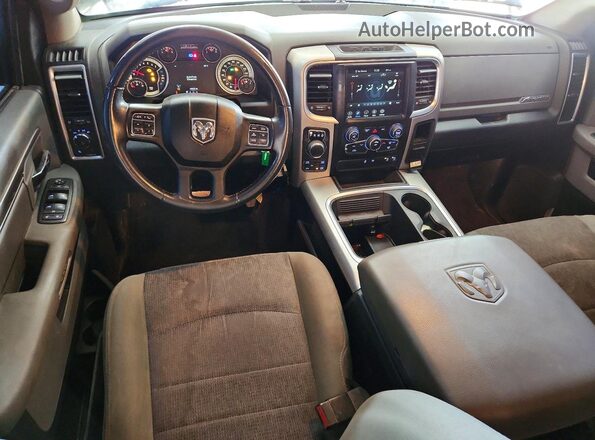3C6RR7LT8JG163334 2018 RAM 1500 Charcoal Dashboard view