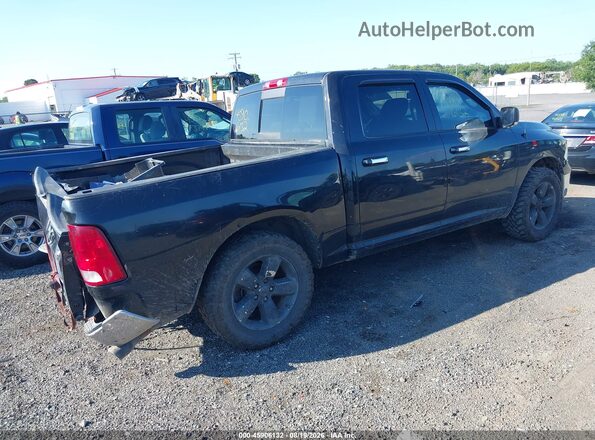 3C6RR7LT9GG175484 2016 RAM 1500 Черный Задняя правая четверть