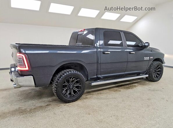 3C6RR7LT9GG265928 2016 RAM 1500 Черный Задняя правая четверть