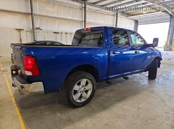 3C6RR7LTXHG751200 2017 RAM 1500 Синий Задняя правая четверть