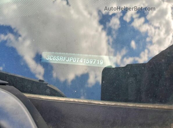 3C6SRFJP0T4159719 2026 RAM 1500 Charcoal VIN sticker view