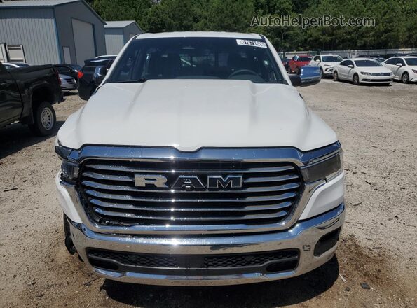 3C6SRFJP7T4177182 2026 RAM 1500 White VIN sticker view