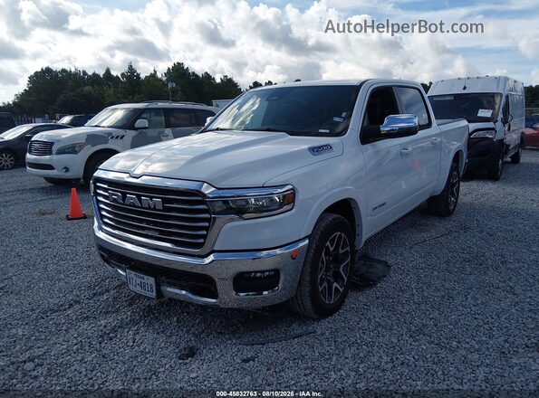 3C6SRFJP7T4177246 2026 RAM 1500 White Front left
