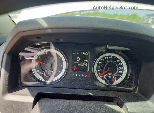 3C6TR4HT2GG279196 2016 RAM 2500 Белый Вид щитка приборов