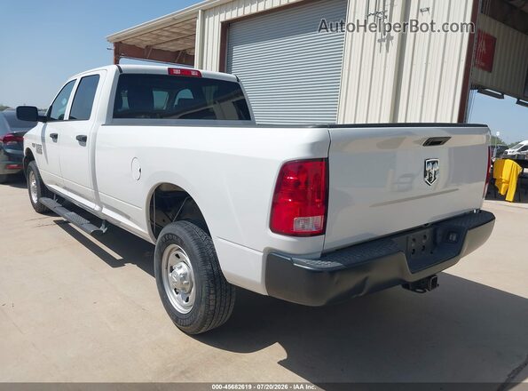 3C6TR4HT4JG356013 2018 RAM 2500 Белый Задняя левая четверть