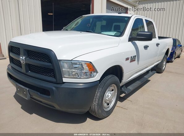 3C6TR4HT4JG356013 2018 RAM 2500 Белый Передняя левая четверть