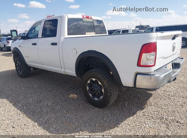3C6TR5CJ8MG652264 2021 RAM 2500 White უკანა მარცხენა