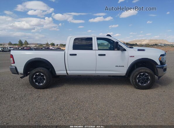 3C6TR5CJ8MG652264 2021 RAM 2500 White უკანა სალონის ხედი