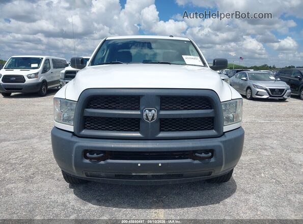 3C6TR5CT1GG284435 2016 RAM 2500 White Instrument cluster view