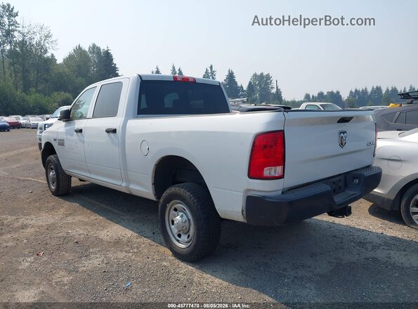 3C6TR5CT2JG278506 2018 RAM 2500 White უკანა მარცხენა
