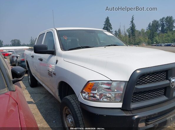 3C6TR5CT2JG278506 2018 RAM 2500 White ხელსაწყოთა პანელის ხედი