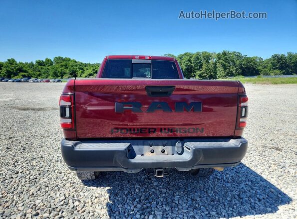 3C6TR5EJ2LG297927 2020 RAM 2500 Red Widok z tyłu
