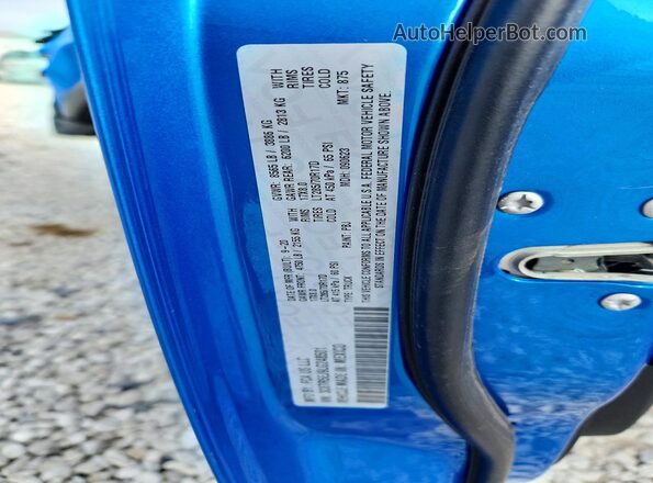 3C6TR5EJ9LG248501 2020 RAM 2500 Blue Widok komory silnika
