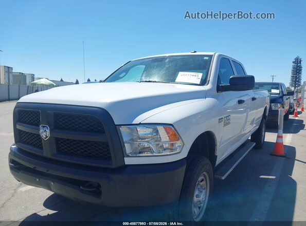 3C6TR5HT4GG340716 2016 RAM 2500 White Vista tres cuartos delantera izquierda