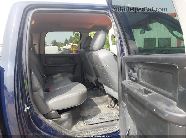 3C6TR5HT4JG375215 2018 RAM 2500 Dark Blue Vista de la etiqueta del VIN