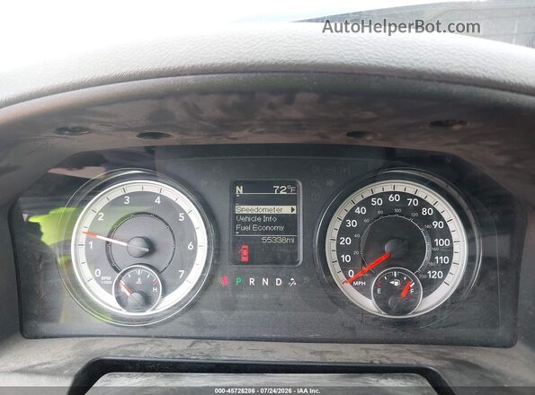 3C6TR5HT4JG375215 2018 RAM 2500 Dark Blue Vista de los asientos traseros