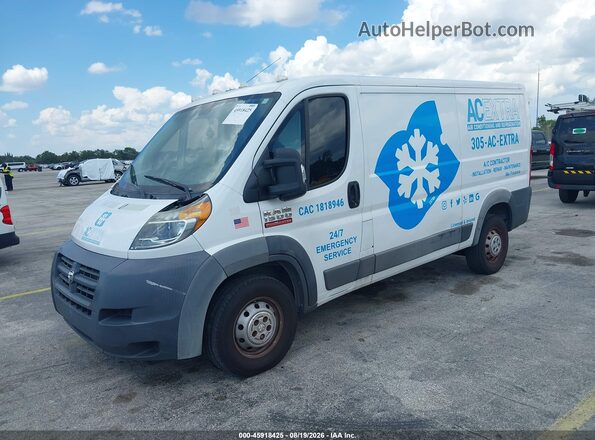 3C6TRVAG3HE536074 2017 RAM PROMASTER 1500 Белый Передняя левая четверть