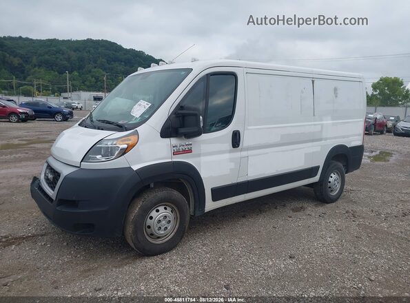 3C6TRVAG5LE115157 2020 RAM PROMASTER 1500 White Առջևի ձախ երեք քառորդ տեսարան