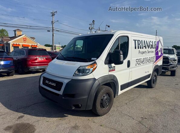 3C6TRVAG5LE123193 2020 RAM PROMASTER White Przód prawy