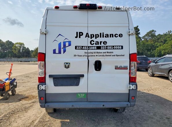3C6TRVCG0HE523537 2017 RAM PROMASTER White Vista trasera