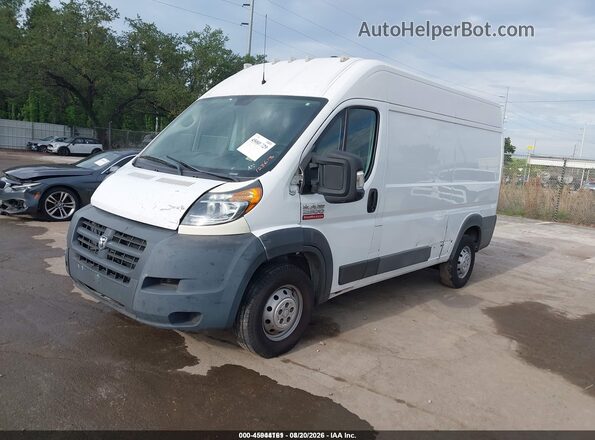 3C6TRVCG1JE128613 2018 RAM PROMASTER 2500 Белый Передняя левая четверть