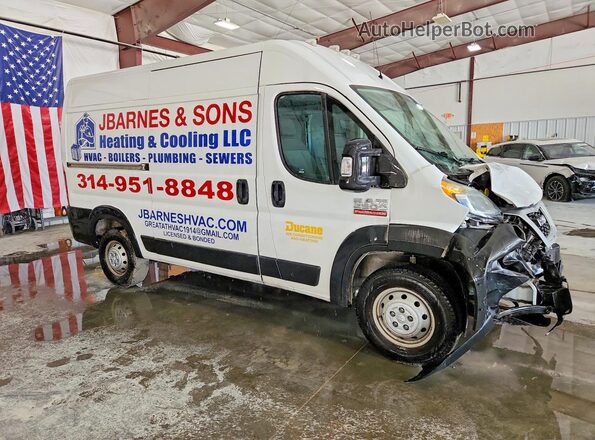 3C6TRVCG3LE114571 2020 RAM PROMASTER White Przód prawy