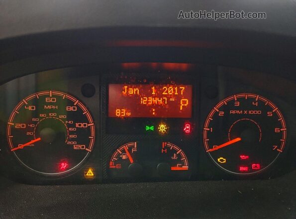 3C6TRVCG3LE114571 2020 RAM PROMASTER White Widok zestawu wskaźników