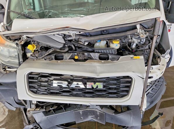 3C6TRVCG3LE114571 2020 RAM PROMASTER White Widok komory silnika